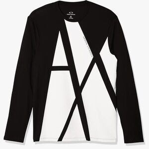 Armani Exchange men's t-shirt with "Armani Exchange" Print